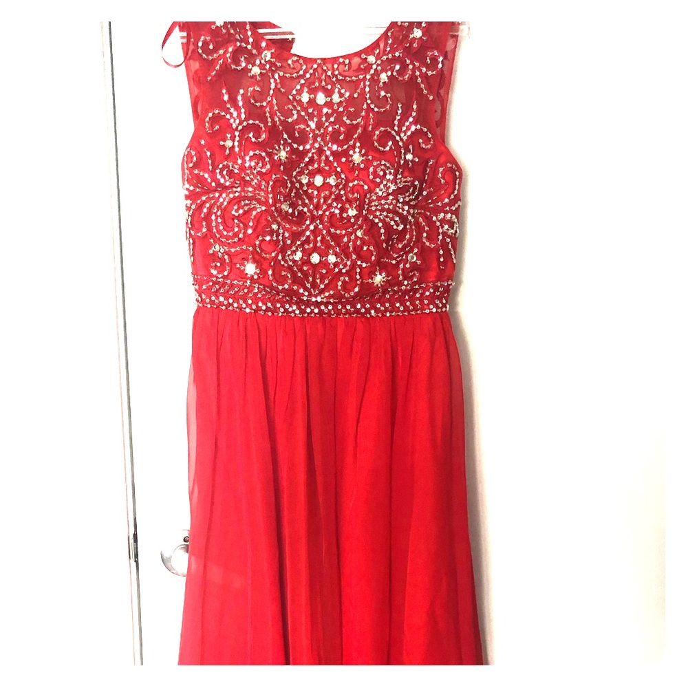 Red diamonds 💎 dress